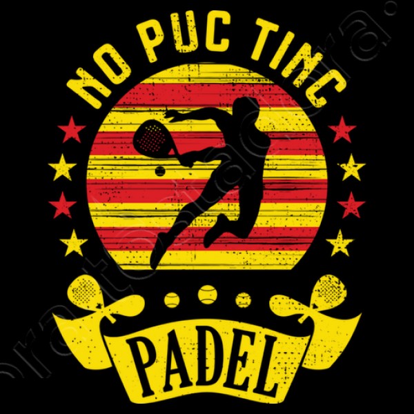 no puc tinc padel bandera catalunya
