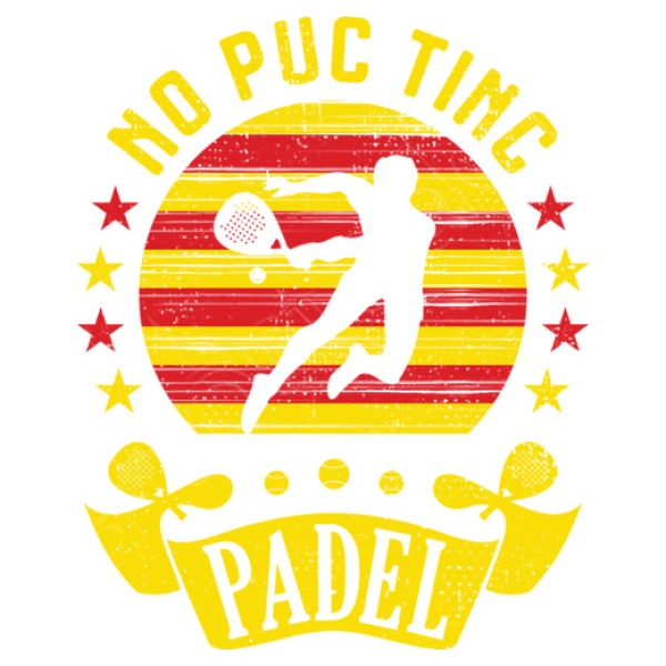 no puc tinc padel bandera catalunya