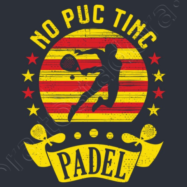 no puc tinc padel bandera catalunya