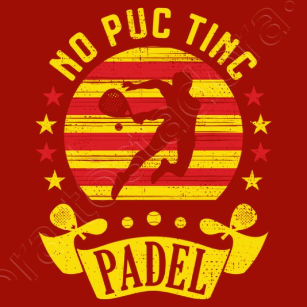 no puc tinc padel bandera catalunya