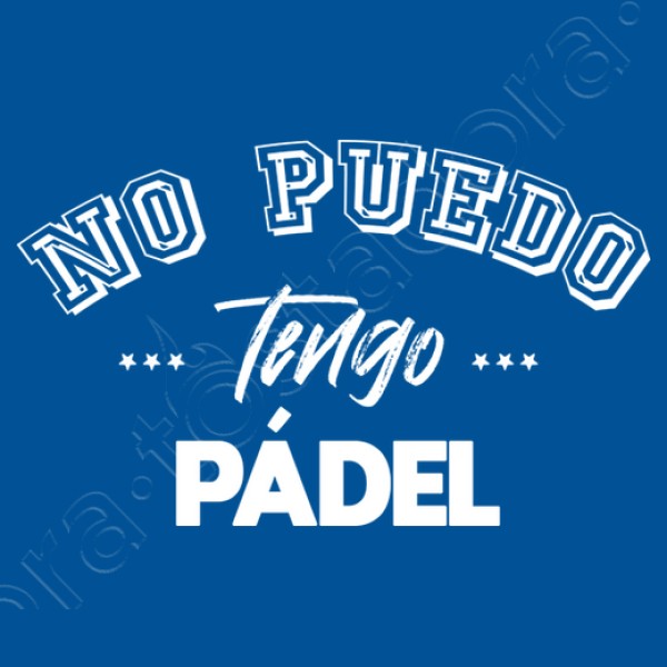 No puedo tengo padel