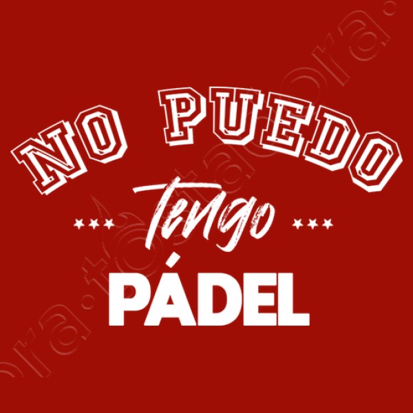 No puedo tengo padel