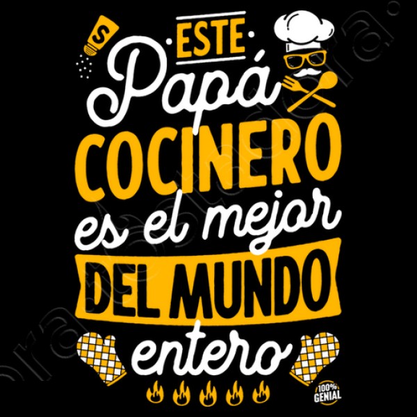 Papu00e1 cocinero el mejor del mundo entero regalos para el dia del padre