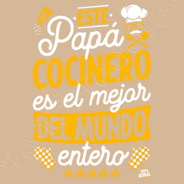 Papu00e1 cocinero el mejor del mundo entero regalos para el dia del padre