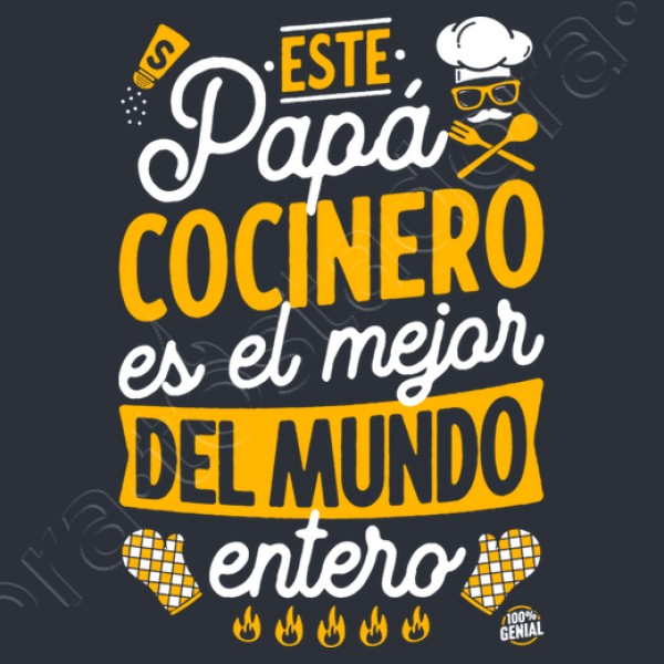 Papu00e1 cocinero el mejor del mundo entero regalos para el dia del padre
