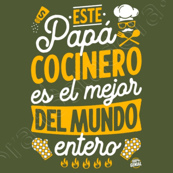 Papu00e1 cocinero el mejor del mundo entero regalos para el dia del padre