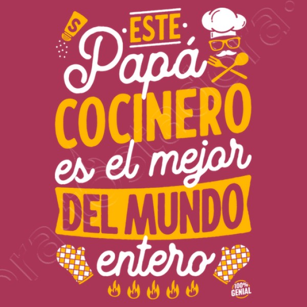 Papu00e1 cocinero el mejor del mundo entero regalos para el dia del padre