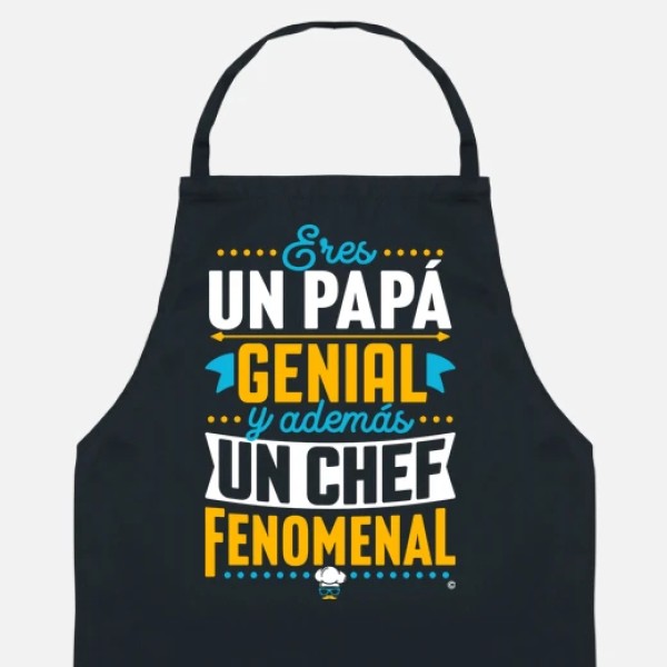 Papu00e1 genial Chef fenomenal regalos du00eda del padre