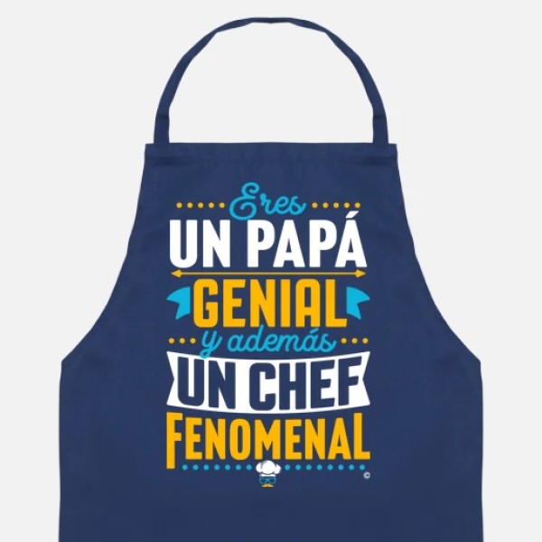 Papu00e1 genial Chef fenomenal regalos du00eda del padre