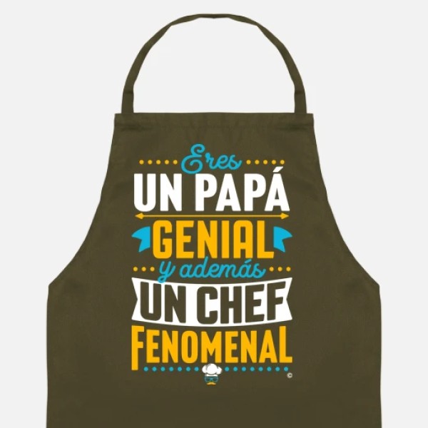 Papu00e1 genial Chef fenomenal regalos du00eda del padre