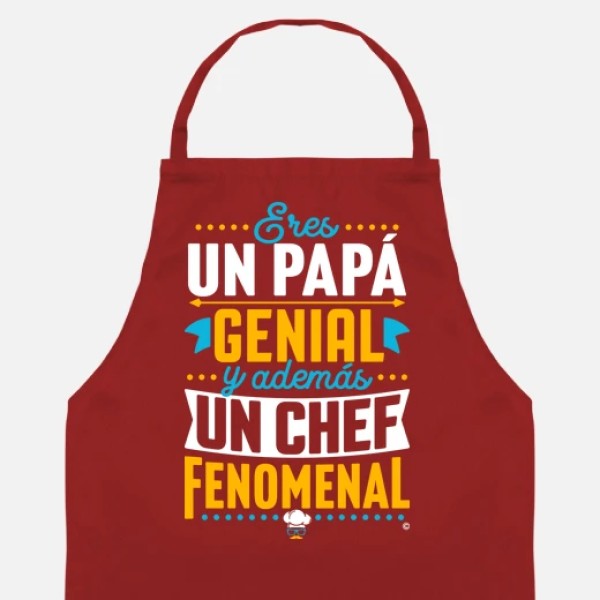 Papu00e1 genial Chef fenomenal regalos du00eda del padre