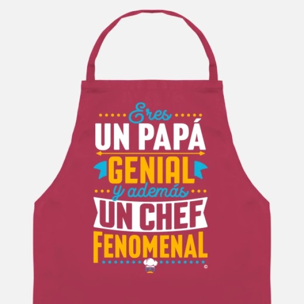 Papu00e1 genial Chef fenomenal regalos du00eda del padre