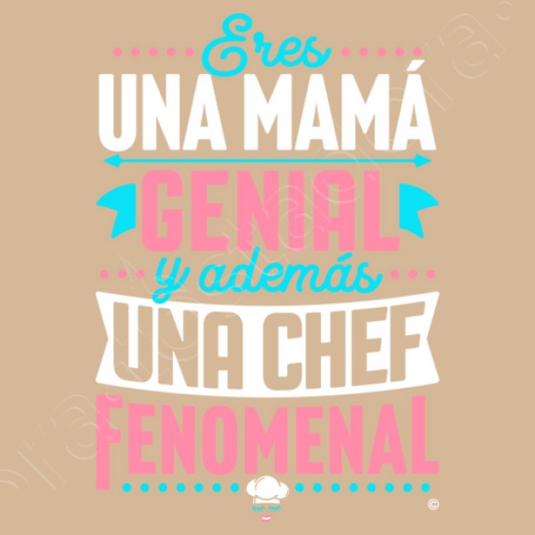 Mamu00e1 genial Chef fenomenal