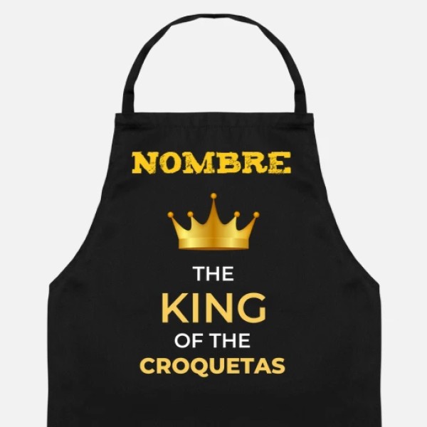 The king of the croquetas personalizable