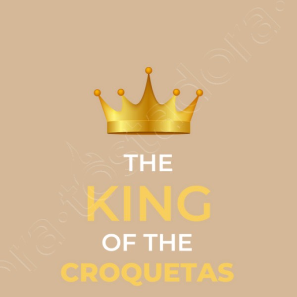 The king of the croquetas personalizable