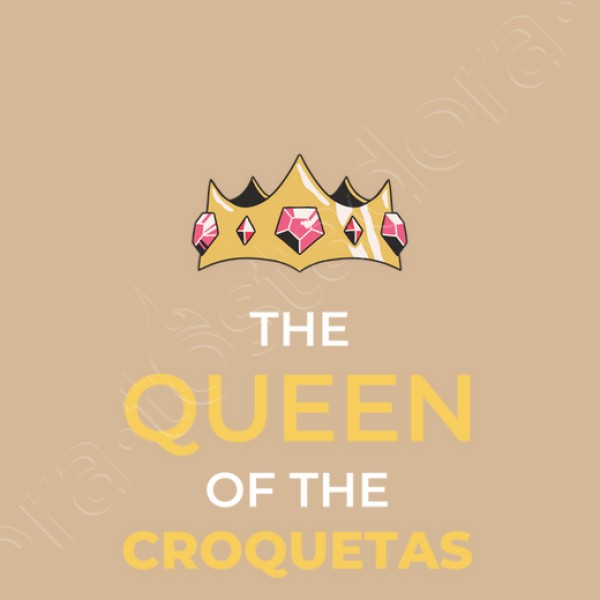 The queen of the croquetas personalizable regalos para mi novia regalos personalizados san valentin