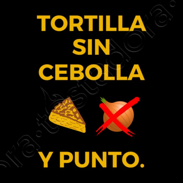 Tortilla sin cebolla