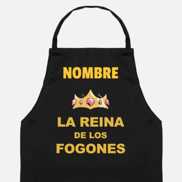La reina de los fogones personalizable regalos personalizados pareja