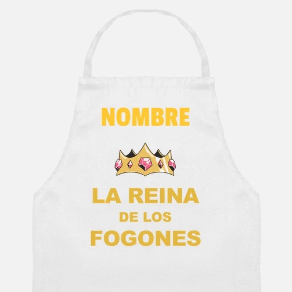 La reina de los fogones personalizable regalos personalizados pareja