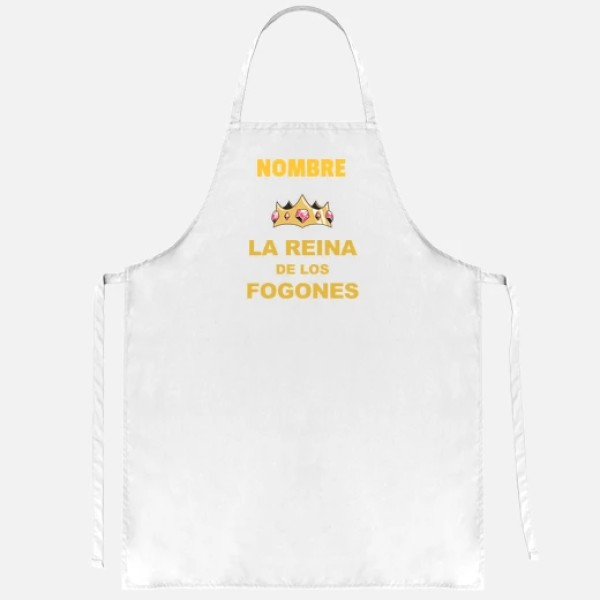 La reina de los fogones personalizable regalos personalizados pareja