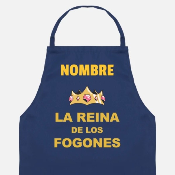 La reina de los fogones personalizable regalos personalizados pareja