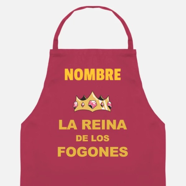 La reina de los fogones personalizable regalos personalizados pareja