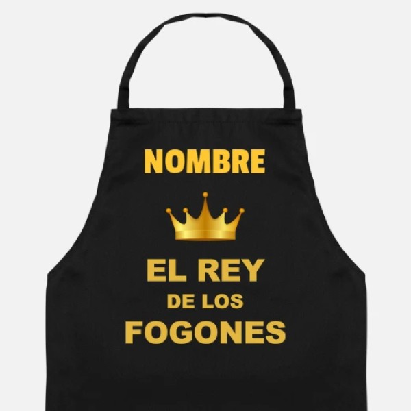 El rey de los fogones personalizable regalos personalizados pareja