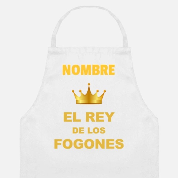 El rey de los fogones personalizable regalos personalizados pareja