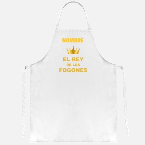 El rey de los fogones personalizable regalos personalizados pareja