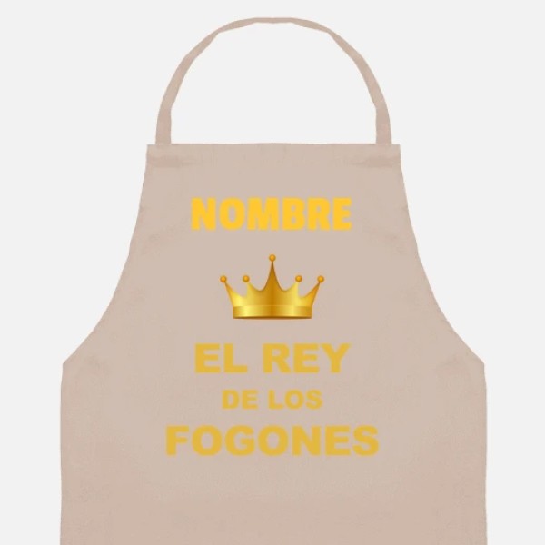 El rey de los fogones personalizable regalos personalizados pareja