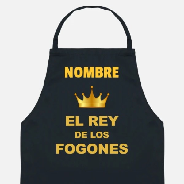 El rey de los fogones personalizable regalos personalizados pareja