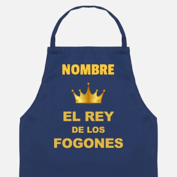 El rey de los fogones personalizable regalos personalizados pareja