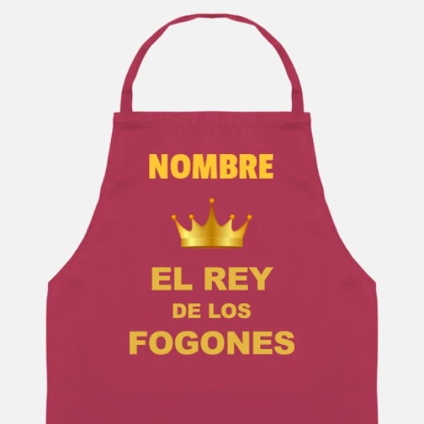 El rey de los fogones personalizable regalos personalizados pareja