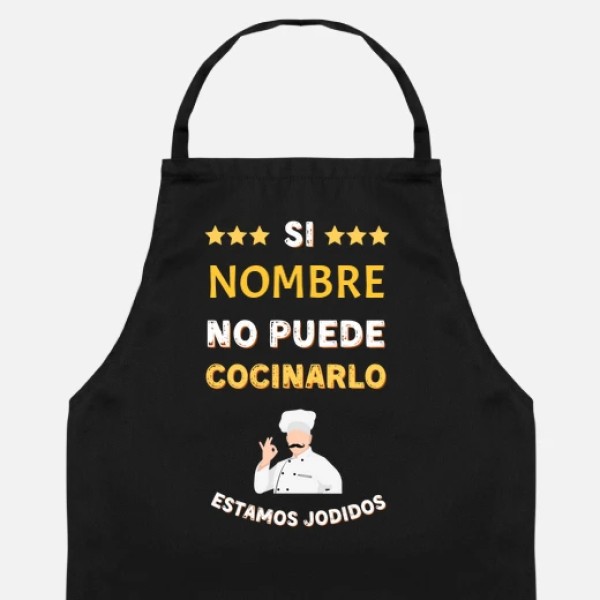 Si no puede cocinarlo estamos jodidos regalos originales para mi novio