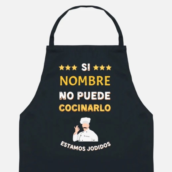 Si no puede cocinarlo estamos jodidos regalos originales para mi novio