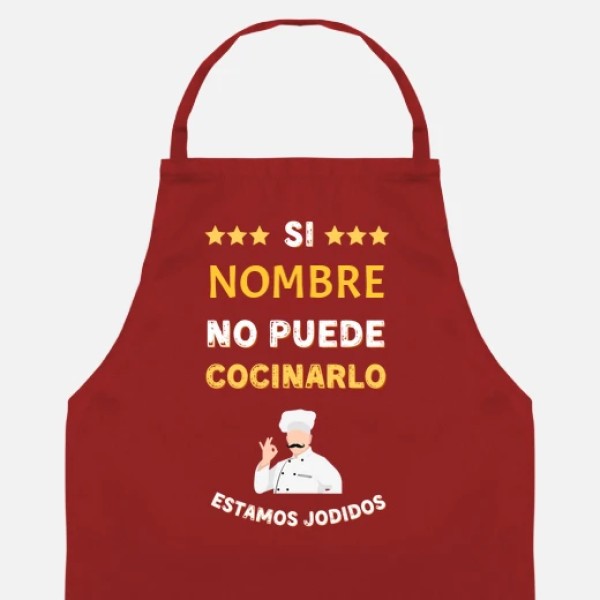 Si no puede cocinarlo estamos jodidos regalos originales para mi novio