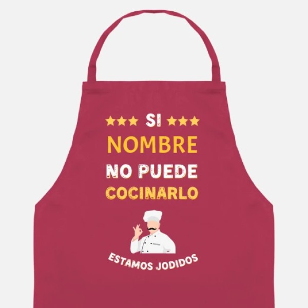 Si no puede cocinarlo estamos jodidos regalos originales para mi novio