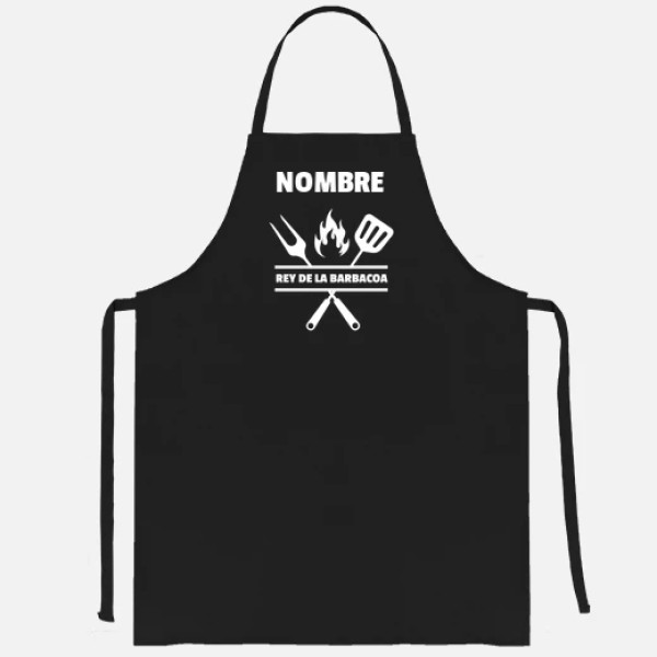 Rey de la barbacoa personalizable