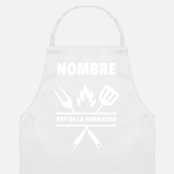 Rey de la barbacoa personalizable