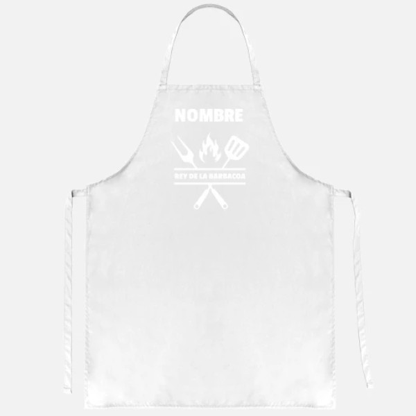 Rey de la barbacoa personalizable