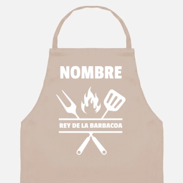 Rey de la barbacoa personalizable