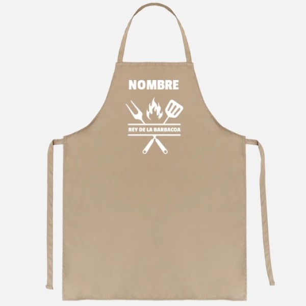 Rey de la barbacoa personalizable
