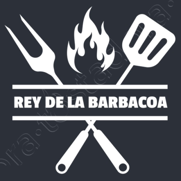Rey de la barbacoa personalizable