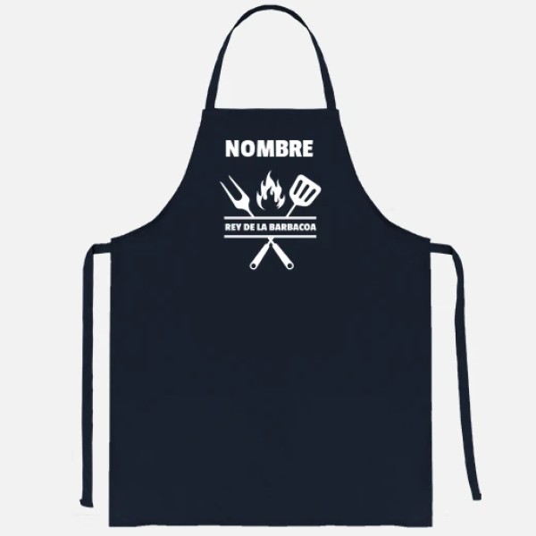 Rey de la barbacoa personalizable