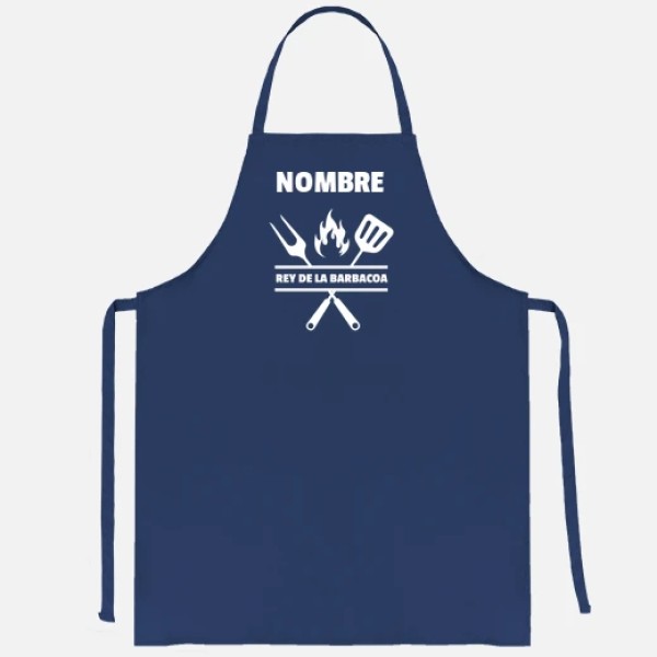 Rey de la barbacoa personalizable