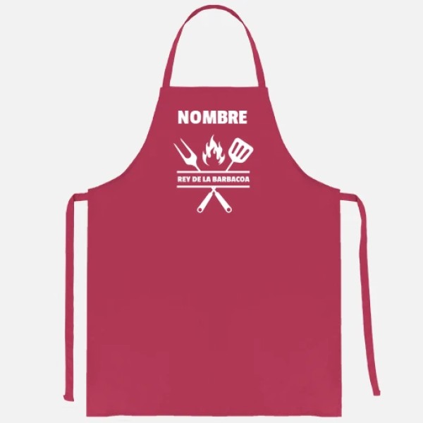 Rey de la barbacoa personalizable