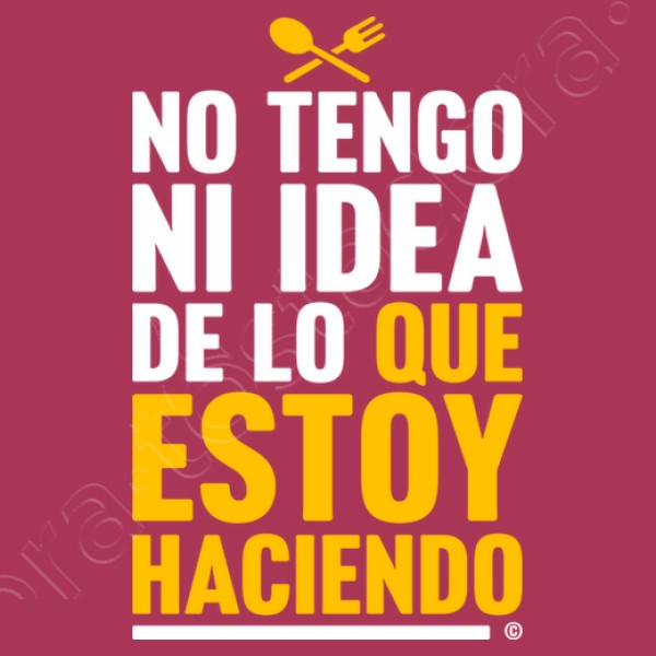 No tengo ni idea de lo que estoy haciendo