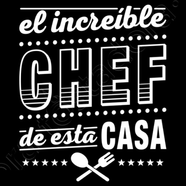 Nombre El increu00edble Chef de esta casa regalos personalizados pareja regalos para el dia del padre