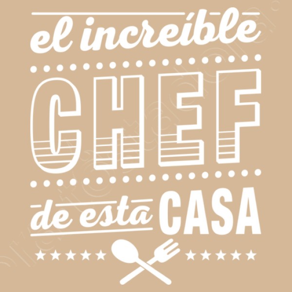 Nombre El increu00edble Chef de esta casa regalos personalizados pareja regalos para el dia del padre