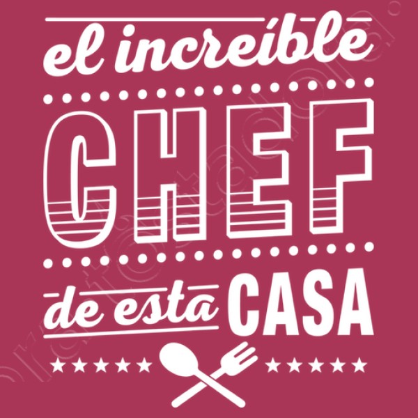 Nombre El increu00edble Chef de esta casa regalos personalizados pareja regalos para el dia del padre